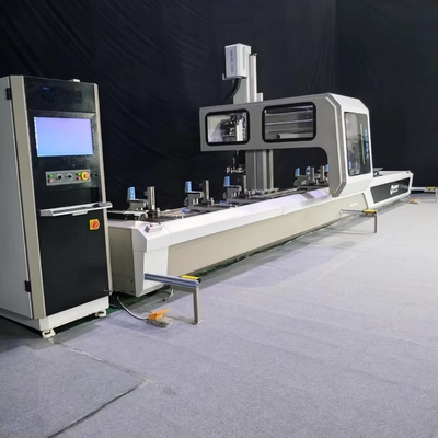 Perfil de alumínio Centro de usinagem CNC XYZB 4 eixos Wroking Software de programação CAD-CAM com controlador HANS PA