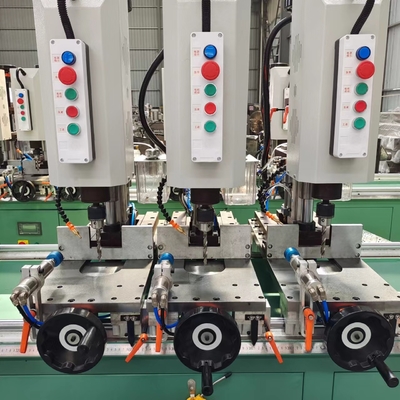 Máquina de perfuração automática de combinação multi-cabeça de alta eficiência para alumínio