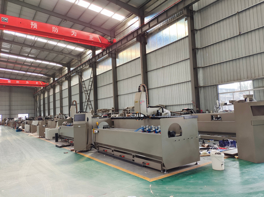Máquina de dupla cabeça de alumínio CNC Router de cópia CNC Drilling Holes Machine para alumínio industrial