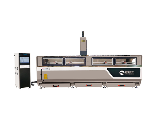 Centros de usinagem CNC de alumínio Máquinas de perfuração de fresagem Duração de trabalho é 3200mm