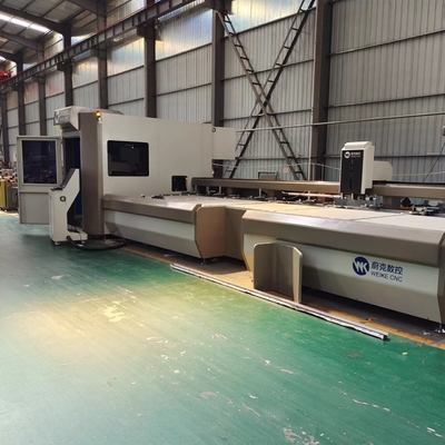 6500mm CNC Alumínio MachiningCutting Center para 45 90 Graus Janela Porta E Máquina de Parede Cortina