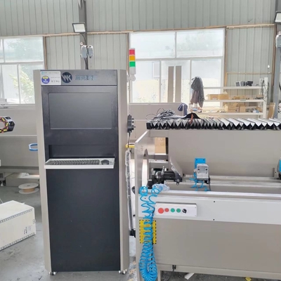 3200mm 3 eixos ATC CNC Drilling e máquina de fresagem para alumínio Janela porta e parede cortina