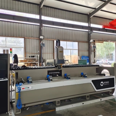 3 eixos CNC Profil de alumínio de perfuração máquina de fresagem para área de janela e porta
