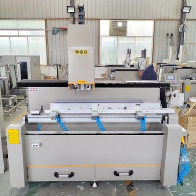 1500 mm Máquinas de perfuração de alumínio de cabeça dupla Alumínio 4 eixos Cnc fresagem