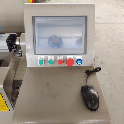 Máquina de perfuração CNC de perfis de liga de 800 mm com controlo de 3 eixos