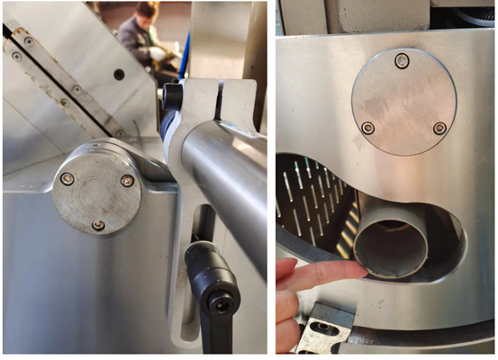 Perfil de alumínio Máquina de serração automática lâmina de serra de diâmetro 500 mm Corte de 45 e 90 graus