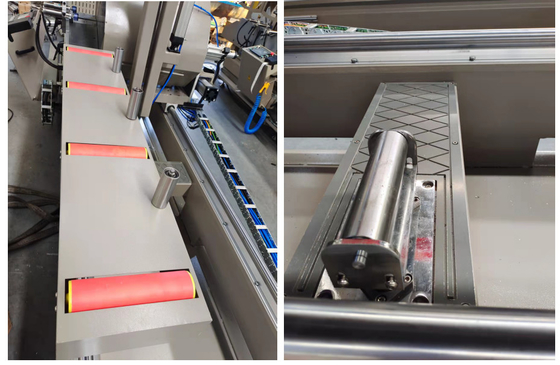 Máquina de Serra de Mitra de Cabeça Dupla Automática para Fabricação de Portas de Janela