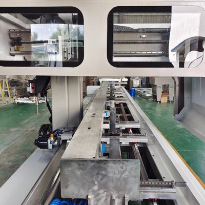 máquina de trituração de alumínio da extrusão do centro fazendo à máquina do CNC de 1500mm Alu