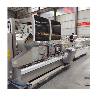 a janela de alumínio e a porta de 4000mm que fazem a máquina o corte principal dobro automático viram