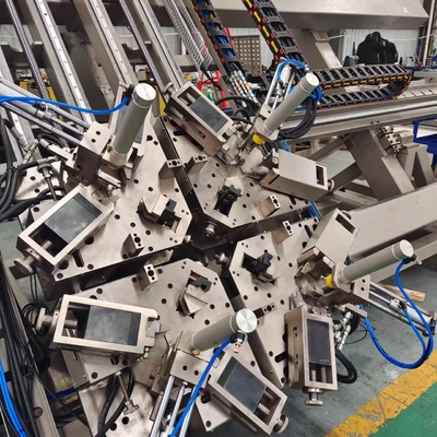 CNC 4 cabeça Alumínio Profil Corner Crimping Machine para portas e janelas profissionais de grandes dimensões