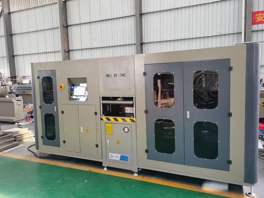 Máquina de moagem de extremos CNC de 7 eixos para perfis de alumínio Máquina de fabricação de portas e janelas de alumínio