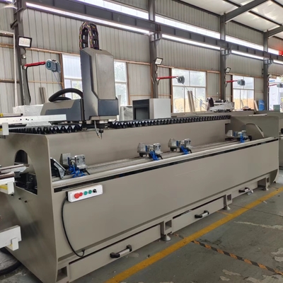 3 eixos máquina de roteador de cópia CNC para alumínio e UPVC porta da janela e parede cortina