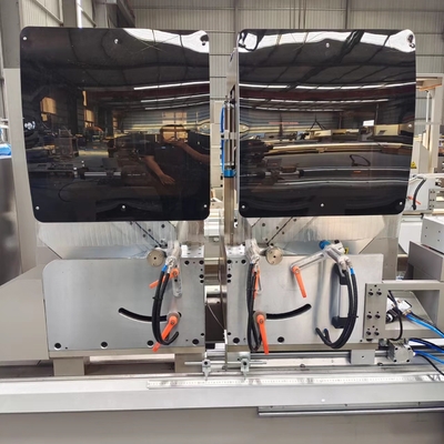 500 mm Serra de Miter Duplo Para Alumínio Porta de Janela Serra de Miter Computarizada