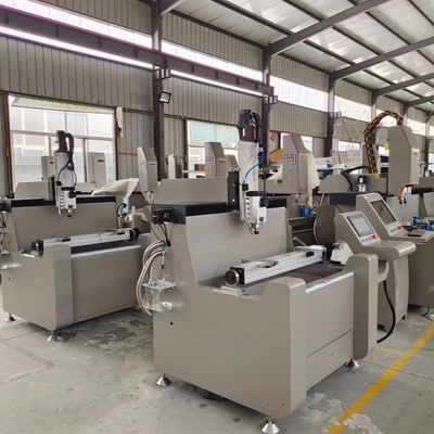 Máquina de roteador CNC de cabeça única de 800 mm para furos de fresagem de perfuração de alumínio e UPVC