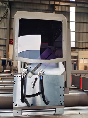 CE 90 Graus Alumínio Mitre Saw Cnc Double Head Cutting Saw