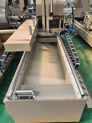 CE 90 Graus Alumínio Mitre Saw Cnc Double Head Cutting Saw