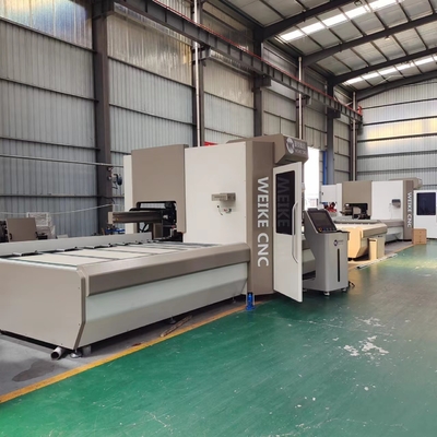 Centro de corte de alumínio CNC inteligente para fabricação de portas de janelas com função de impressão