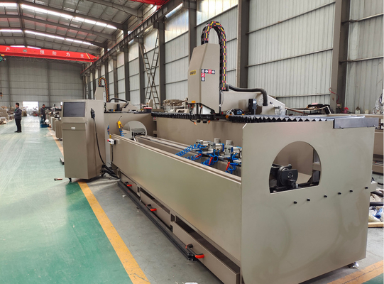 3200mm CNC Roteador de cópia com dupla cabeça máquina de fabricação de porta de janela de alumínio