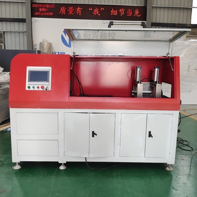 Máquina de corte de perfis de alumínio sólido CNC servo de alimentação de servo com corte de 90 graus
