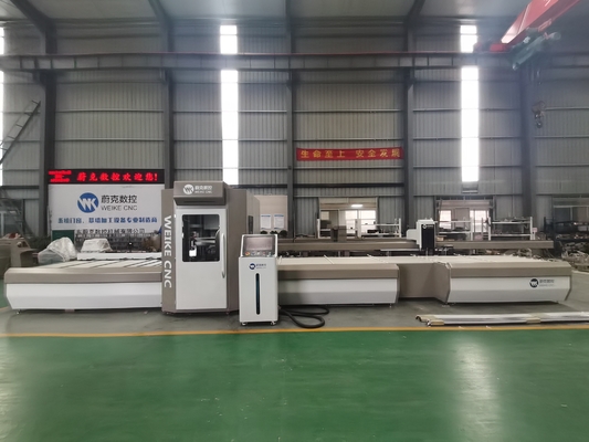 Centro de corte de PVC de alumínio CNC grande para ângulo de corte de 45 e 90 com carregamento e descarregamento automáticos
