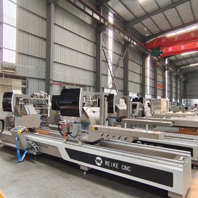 4000mm 5000mm 6000mm CNC Alumínio UPVC Máquina de Corte de Mitra Dupla Serra de Corte
