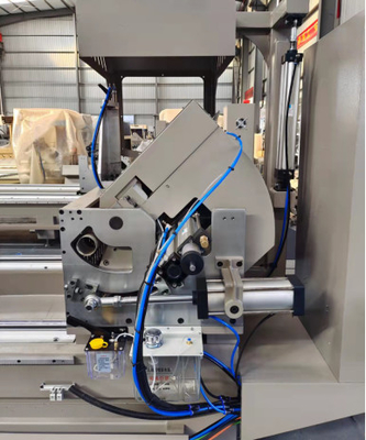 Máquina de cortar de cabeça dupla CNC Máquina de cortar de alumínio UPVC Máquina de cortar janela máquina de cortar porta