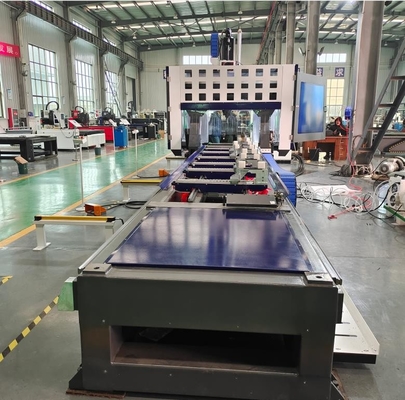 5 eixos centro de usinagem CNC vertical para perfis industriais de alumínio, portas, janelas, cortinas, etc.