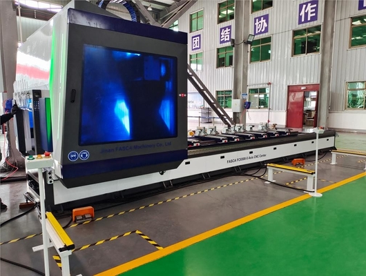 5 Eixo Alimínio Machining Center Com Função RTCP Industrial Alumínio Parede Cortina Sun Room Machine