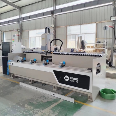 Máquina de perfuração CNC de alumínio para porta de janela 3200mm 3000mm 3 eixos CNC centro de usinagem com 6 trocador de ferramentas