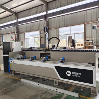 Máquina de fabricação de portas e janelas de alumínio Fornecedor Máquina de perfuração de perfis de alumínio Máquina de fresagem de perfuração CNC Centro de processamento