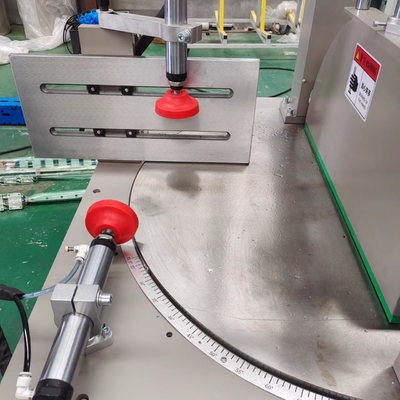 Máquina de corte de janela de alumínio de cabeça única em CNC 380v50hz