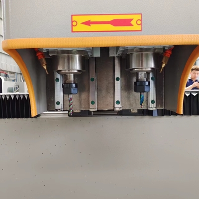 perfuração do comprimento dois de 1.5m e máquina de trituração de alumínio principais de processamento para a casa minimalista