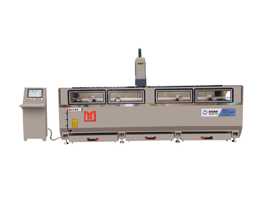 3 eixos CNC Profil de alumínio de perfuração máquina de fresagem para área de janela e porta