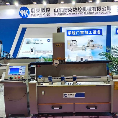 Máquina de perfuração de dupla cabeça CNC de 1500 mm Máquina de fresagem CNC Alumínio