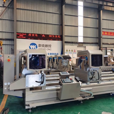 Máquina de Serra de Mitra de Cabeça Dupla Automática para Fabricação de Portas de Janela