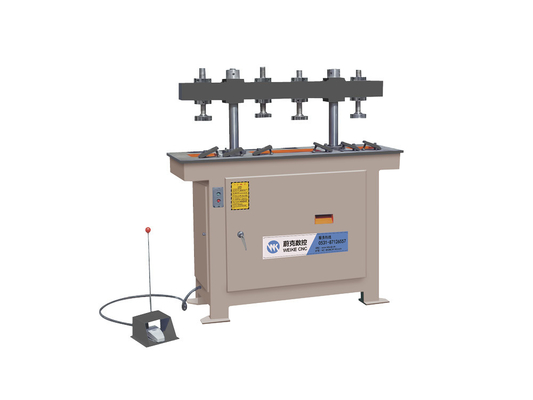 Máquina de perfuração de alumínio PLC Equipamento de perfuração de alumínio de coluna dupla